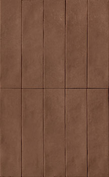 3 sensi terre amaranto brick matte 5.7x23.2